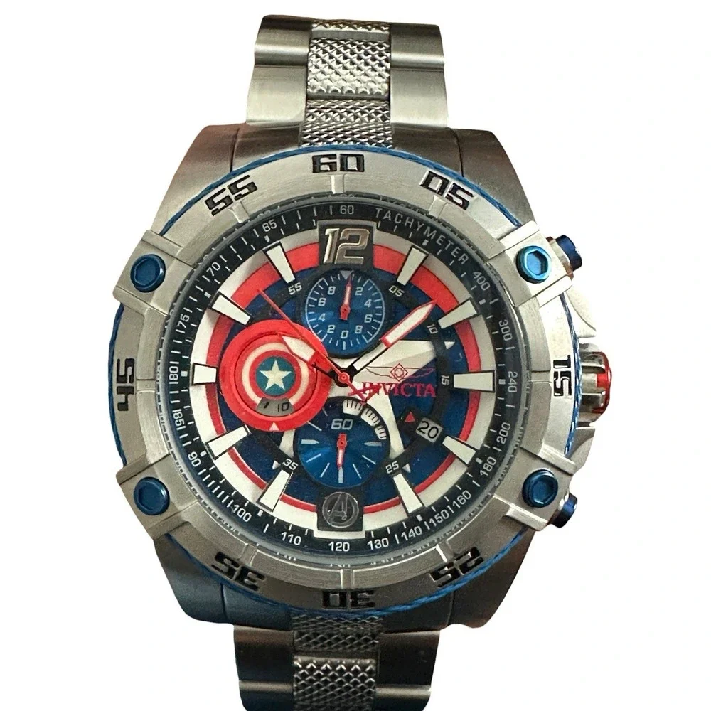 Marvel Comics Invicta 32501 Captain America LE #12/4000 Watch